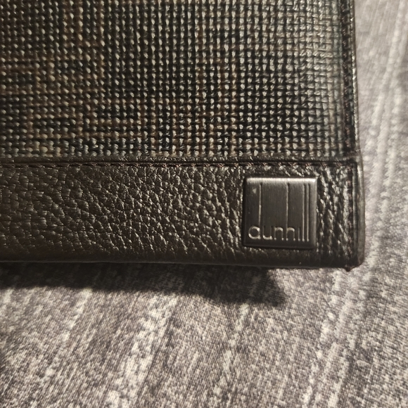 Authentic Dunhill Sidecar Geometric Print Card / Coin Purse Like New - Picture 3 of 12